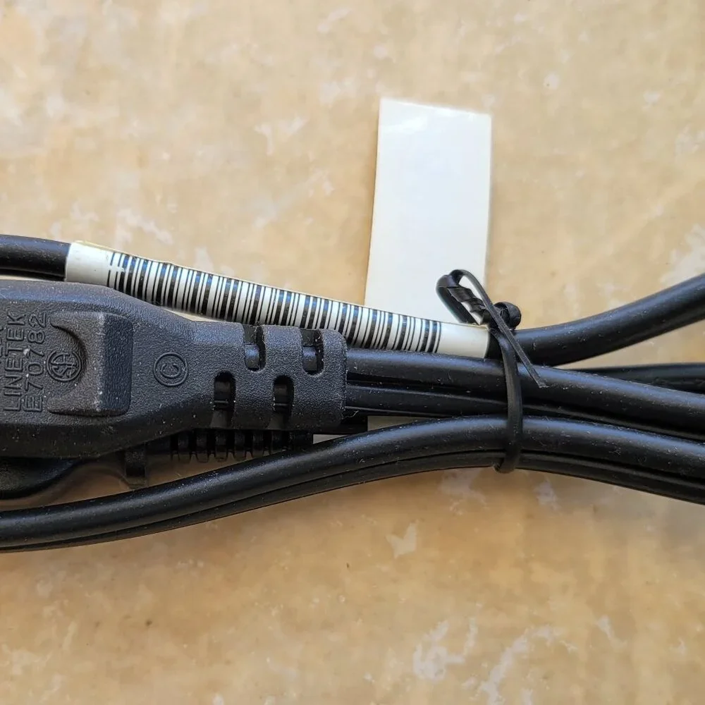 2-Prong AC Power Cord Cable, 8121-0889 for HP Laptop Printer